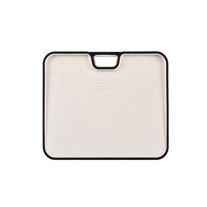 Multipurpose Anti-Mildew Non-Slip Edges Plastic Wheat Straw Kitchen Chopping Board With Juice Groove图8