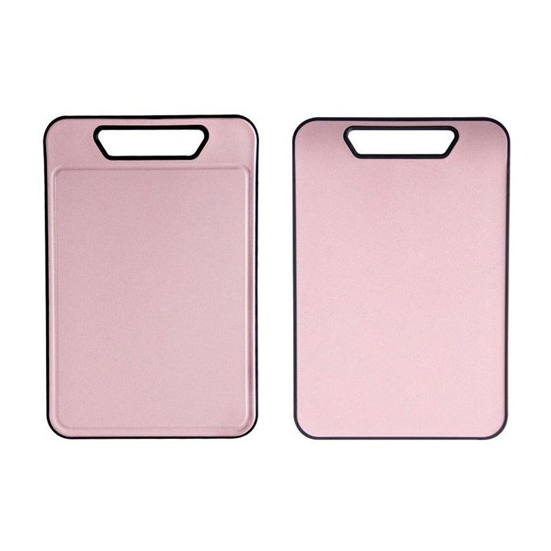 Dishwasher safe Non Slip Large Size Wheat straw kitchen Plastic Knife Cutting Board图5
