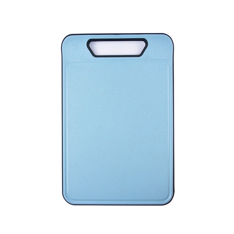 Dishwasher safe Non Slip Large Size Wheat straw kitchen Plastic Knife Cutting Board图7
