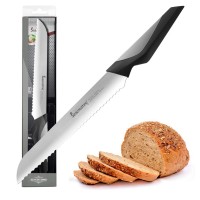 Seacreating Baltic Sea Series Bread Knife 8inch Pro Kitchen Knife German Stainless Steel Cheese Cake