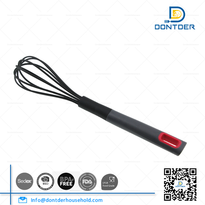 D00226 Nylon Whisk with Colorful Handle2