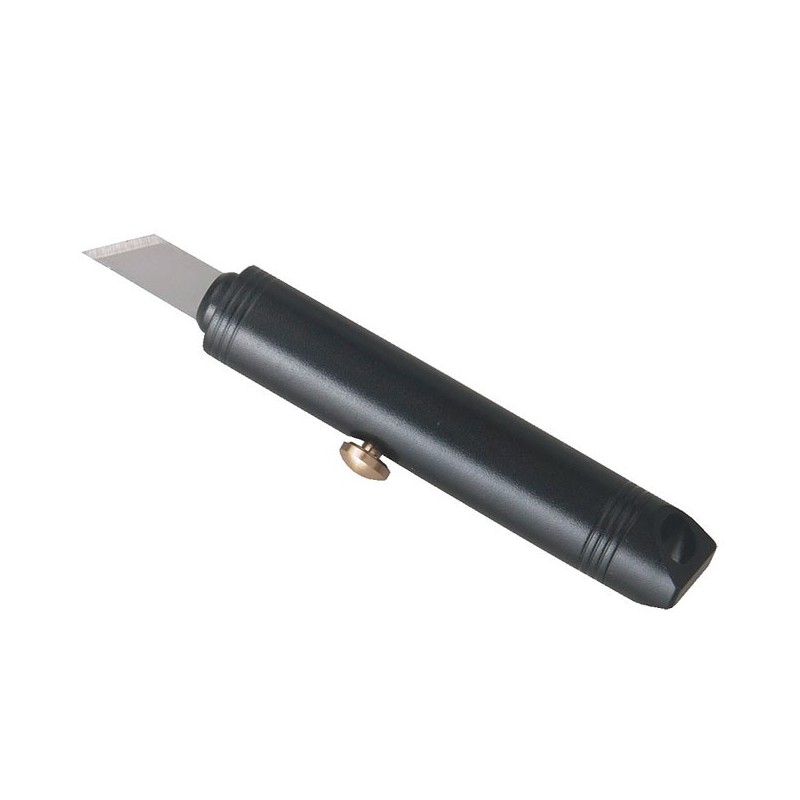 Utility Knife Box Cutter Retractable Blade, Aluminum Grip and Extral 10 Blades图2