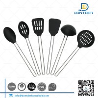 D00232 Nylon Kitchenware Cooking Utensils Set with Wire Handle