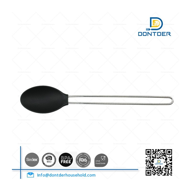 D00232 Nylon Kitchenware Cooking Utensils Set with Wire Handle图2