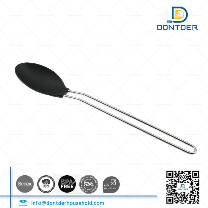 D00233 Nylon Basting Spoon with Wire Handle H28.2