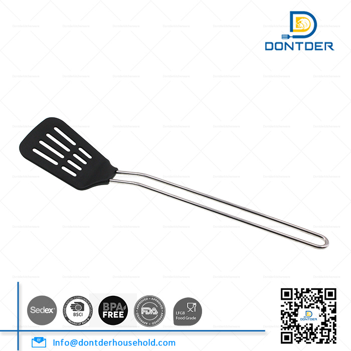 D00235 Nylon Slotted Turner with Wire Handle H28.2