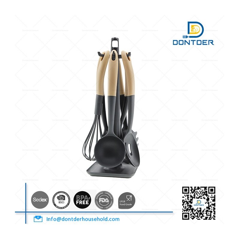 D00076 Nylon Cooking Utensils Set图2