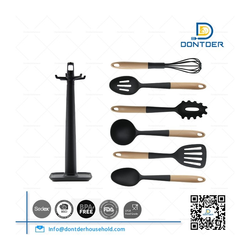 D00076 Nylon Cooking Utensils Set图3