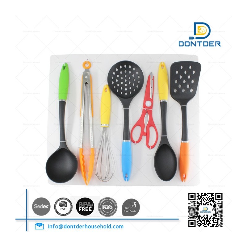 D00151 7PCS Kitchen Tools Set Nylon Kitchenware Cooking Utensils Set图2