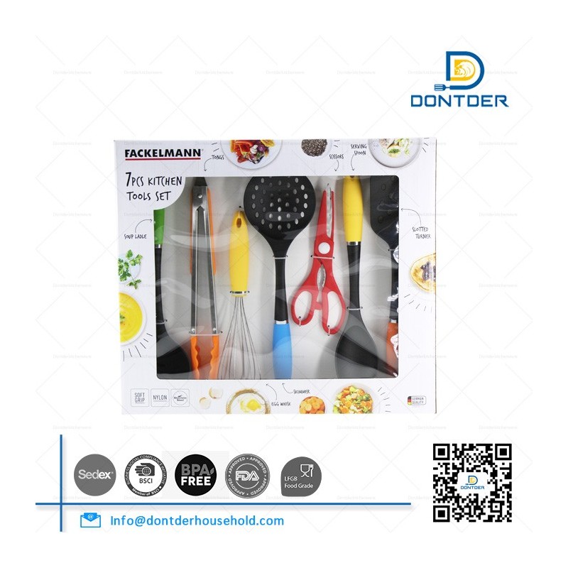 D00151 7PCS Kitchen Tools Set Nylon Kitchenware Cooking Utensils Set图3