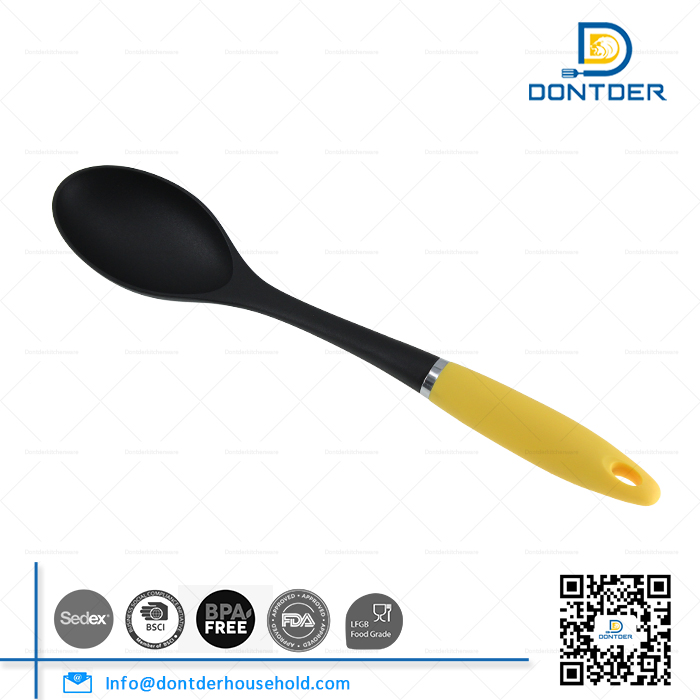 D00155 Nylon Spoon with color Handle