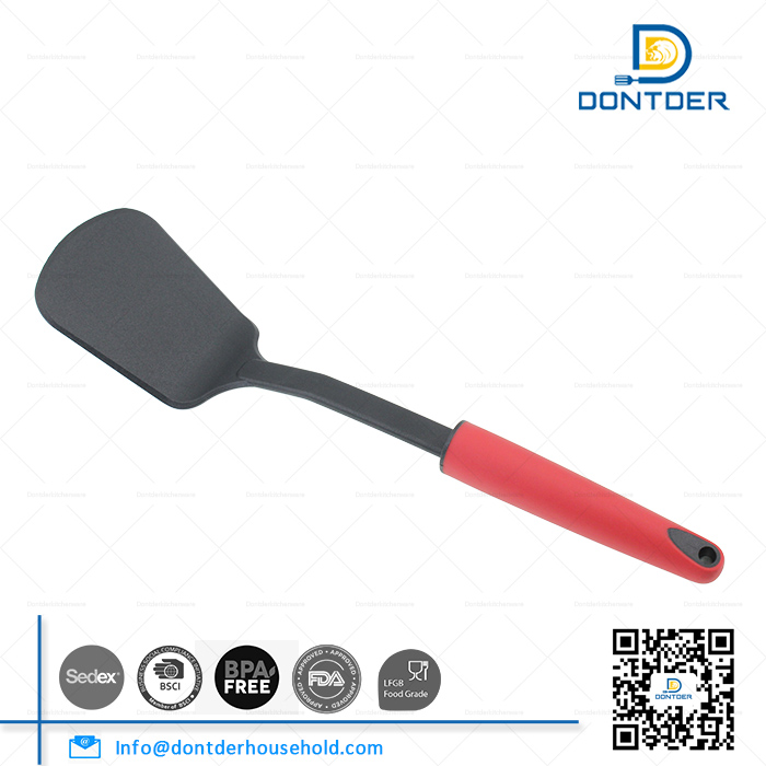 D00181 Nylon Solid Turner Spatula H26