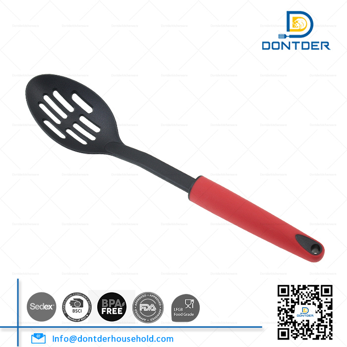D00184 Slotted Spoon H26