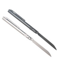 Pen Shape Folding Knife, Available in Black and Silver Color