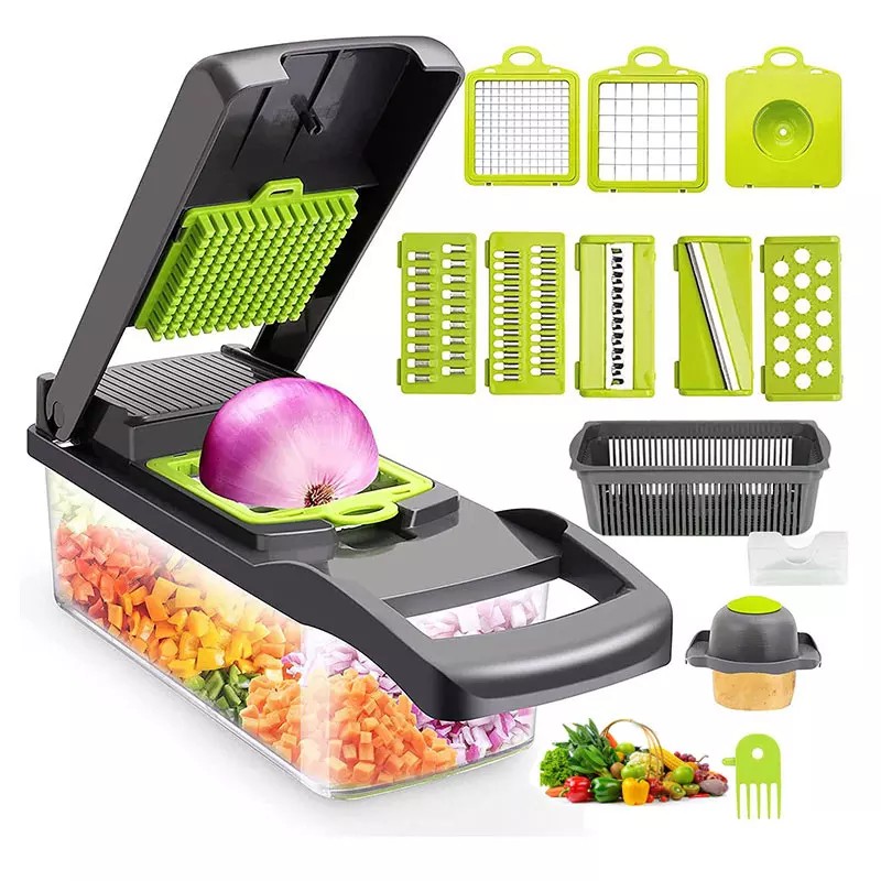 Onion Cutter Food Fruit Vegetable Tools Meat Grinders Mini Vegetable Chopper multifunctional Kitchen图5