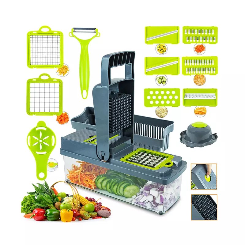 Onion Cutter Food Fruit Vegetable Tools Meat Grinders Mini Vegetable Chopper multifunctional Kitchen图4