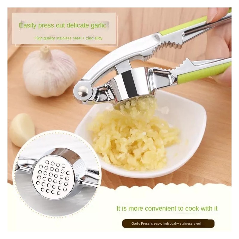 Multi-function Garlic Press Hot Sale Kitchen Stainless Steel Fruit & Vegetable Tools图6