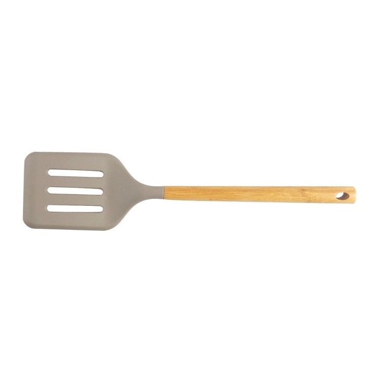 Hot Sale 6 Pcs Bamboo Handle Silicone Kitchen Accessories Set图4