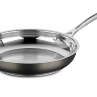 Stainless steel skillet