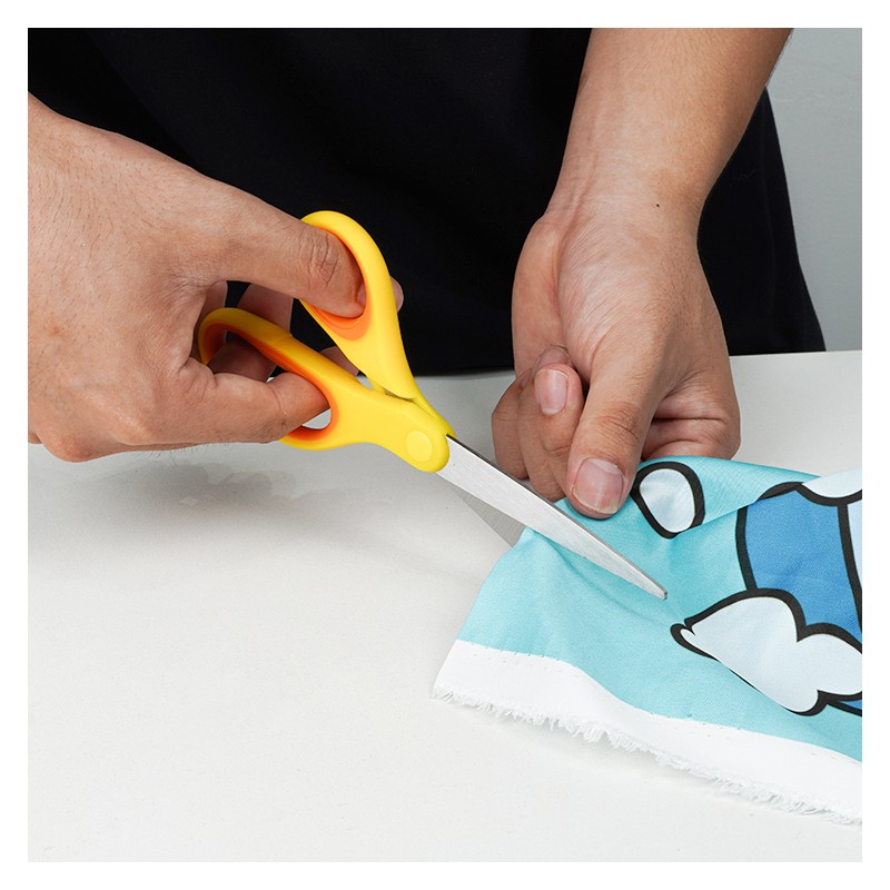 Multi-Purpose Durable Sharp Household Scissors With Colorful Handle Cutting School Office Office Sci图2