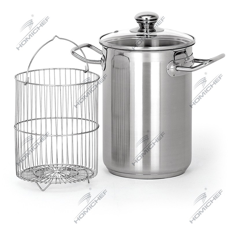 Stainless steel Asparagus pot图3