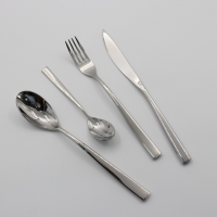 6124#dinner knife，dinner spoon，dinner fork，teaspoon，cake fork