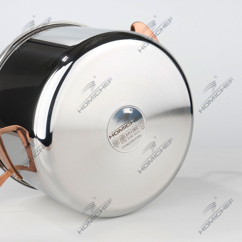 Angel's wing stainless steel  cookware set图3