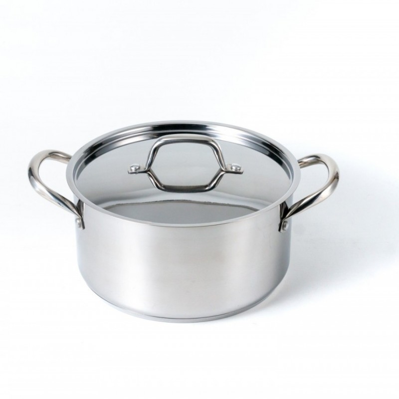 Straight Body cookware set with pipe handle(UL certificated recycled content)图2