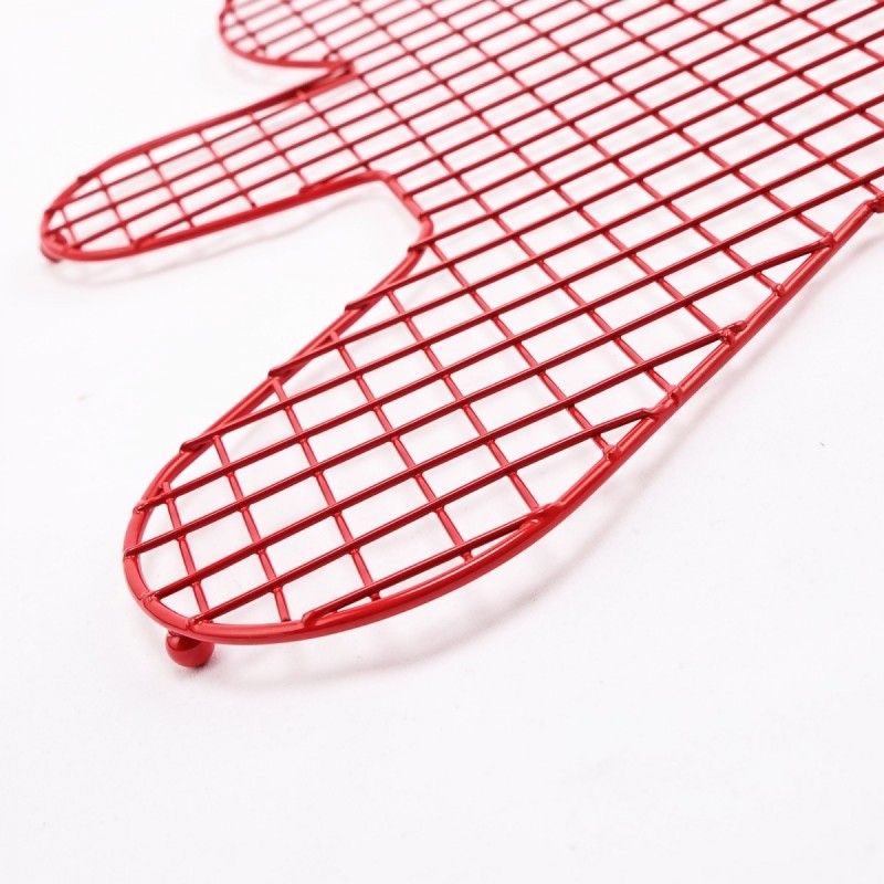 Red Coating Bakeware Gingerbread Cooling Grid, Baking Cooling Rack, Cool Cookies Cakes Breads图6