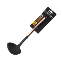 soup ladle, 34cm,76g, nylon head and s/s 18/0 handle, 1pc/tired card