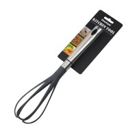 Whisk: 30.5cm,  material: s/s 18/0 handle  and nylon head, 1pc/tired card