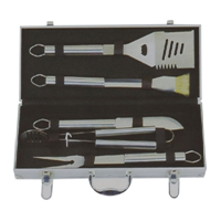5PC BBQ set:37x16x7cm,1.5 kgs,1set/Color box