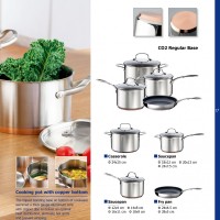 C02 regular base series 7 pcs cookware set