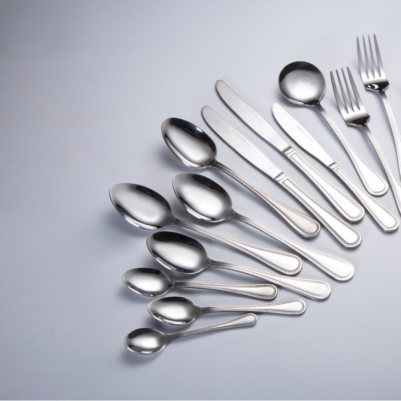 Stainless steel cutlery set flatware silverware图2