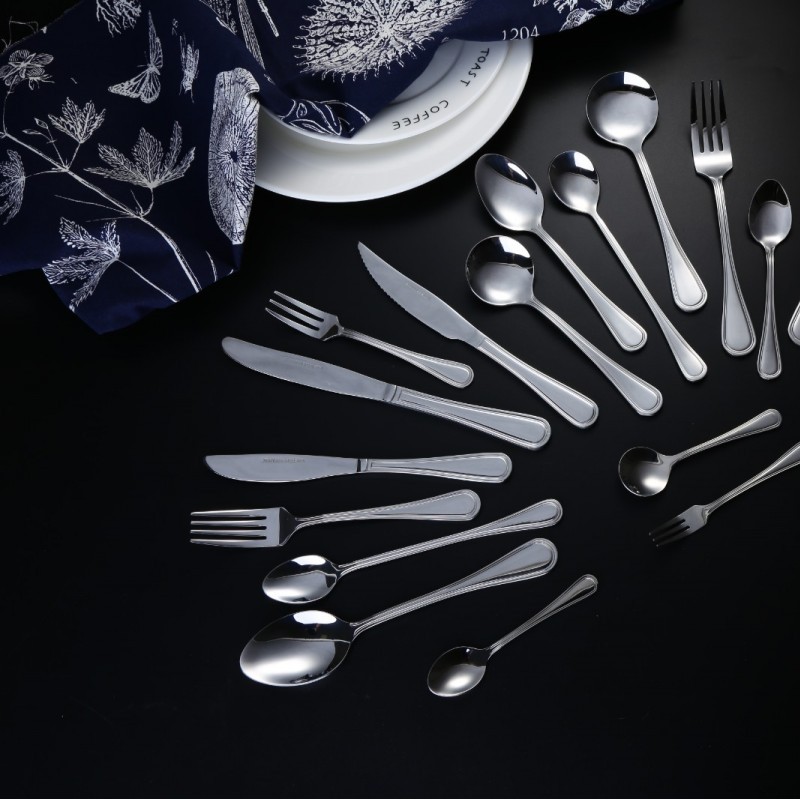 Stainless steel cutlery set flatware silverware图3