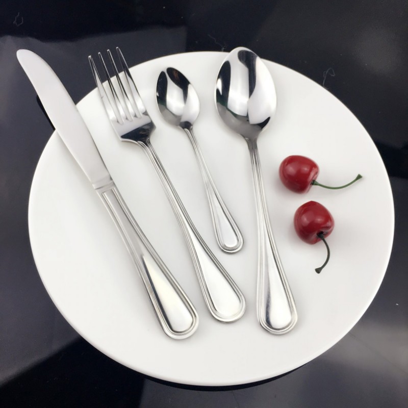 Stainless steel cutlery set flatware silverware图5