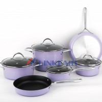 10-Piece  Aluminum cookware set