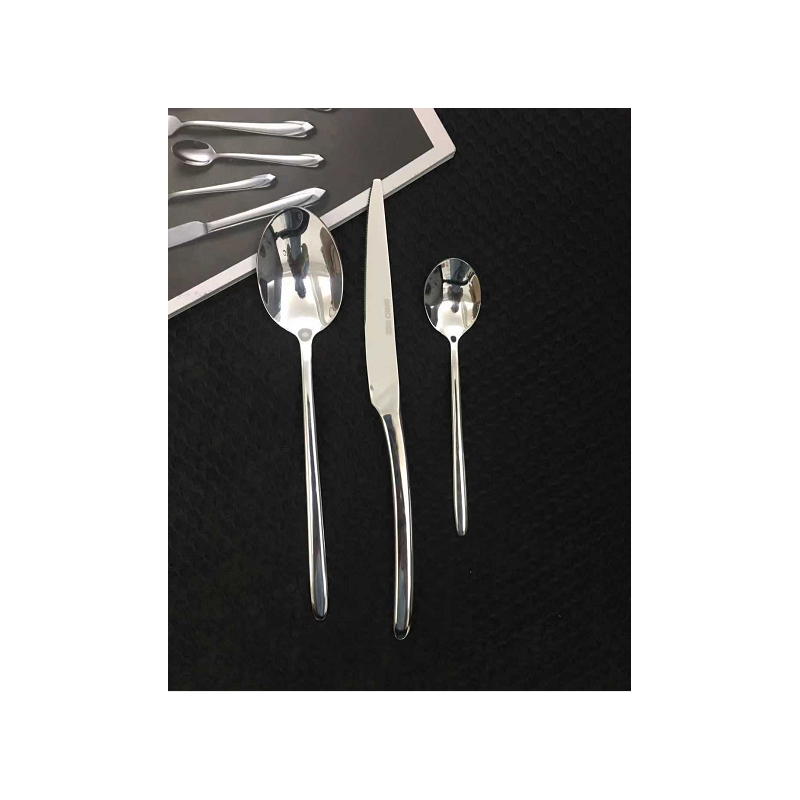 Hot sale wedding stainless steel restaurant flatware silver cutlery set party wedding flatware sets图4