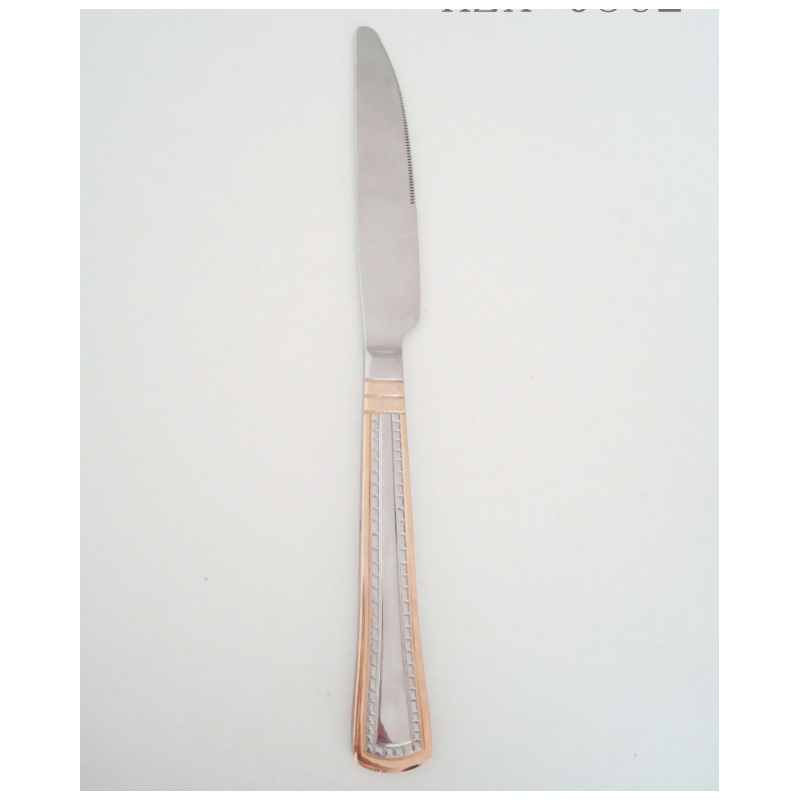 Bulk Stainless Steel Gold Plated Dinner Fork/Dinner Tine Spoon/Tea Spoon(Tine)图4
