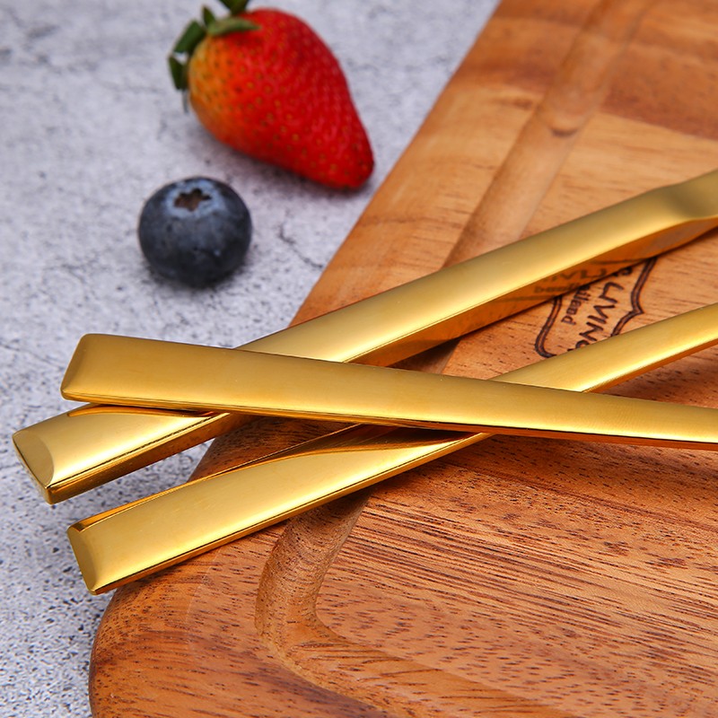 Bulk Gold Plated Stainless Steel Cutlery Set, Kitchen Fork Spoon Knife Cutlery图3
