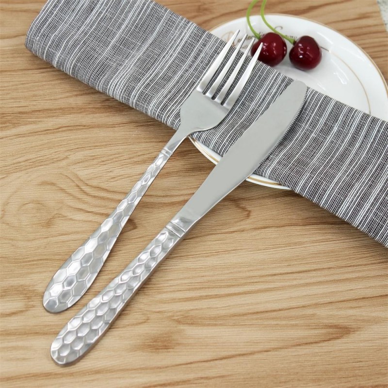 Mirror polish silver stainless steel cutlery set,wedding / restaurant flatware/silverware图3