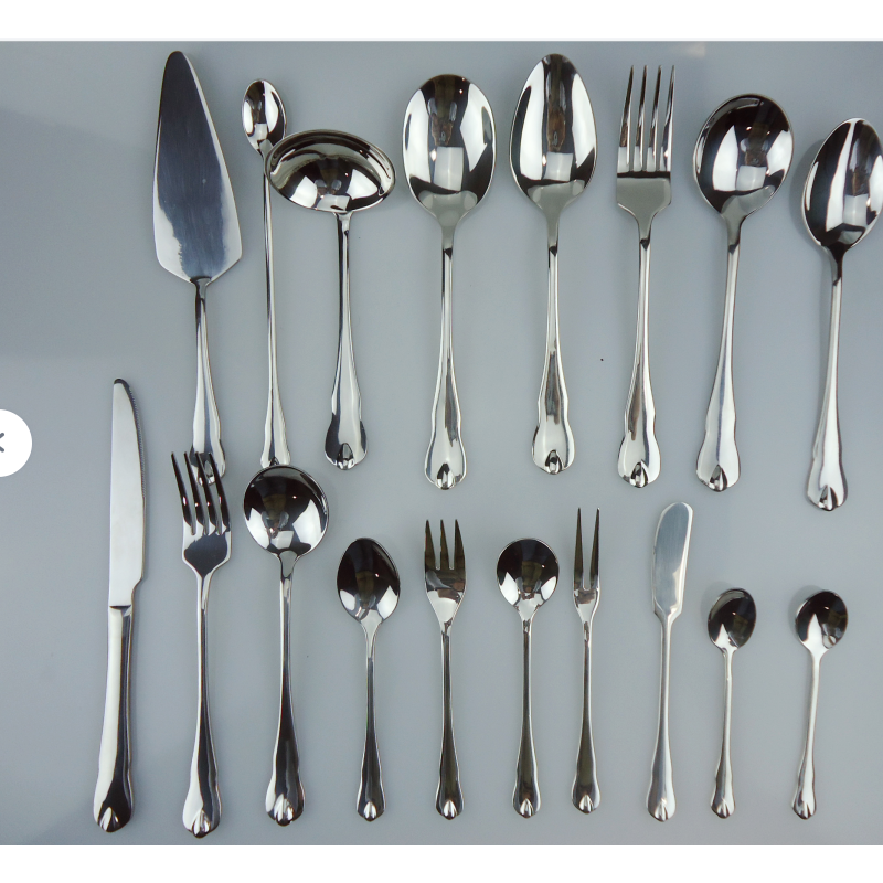 Jieyang Factory direct selling Regular Model 201 Stainless Steel Cutlery Set Dinner Knife Fork Spoon图5