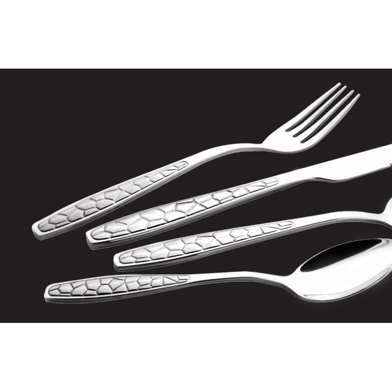 New arrival luxury spoon fork and knife metal flatware cutlery set stainless steel cutlery set flatw图2
