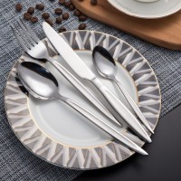 Hot Sales Supermarket Silver Plated Buffet Restaurant Stainless Steel Silverware High Quality New Ar