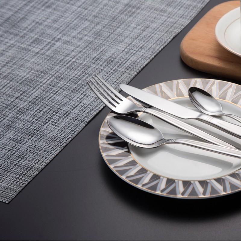 Hot Sales Supermarket Silver Plated Buffet Restaurant Stainless Steel Silverware High Quality New Ar图2