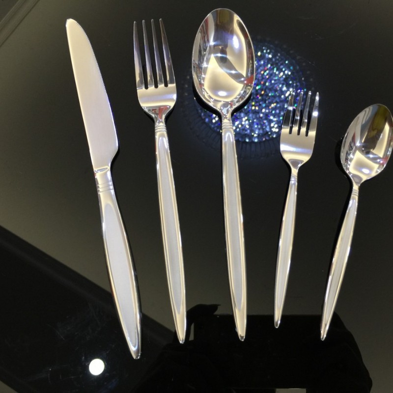 Hot Sales Supermarket Silver Plated Buffet Restaurant Stainless Steel Silverware High Quality New Ar图4