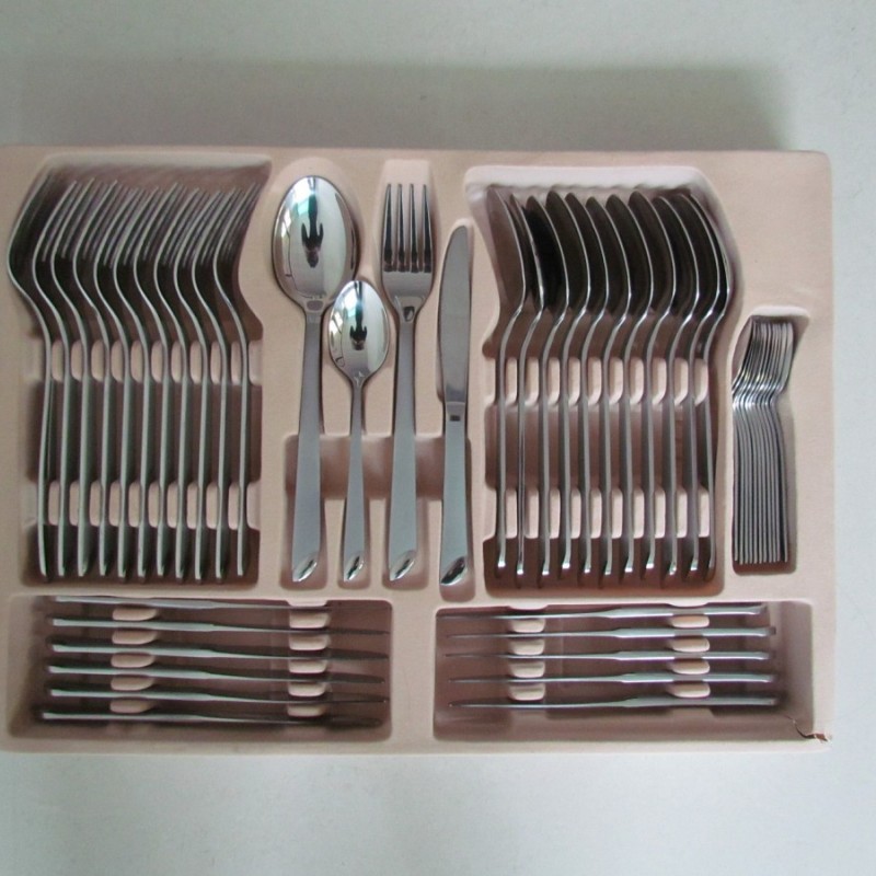 Hot Sale Metal Stainless Steel Cutlery Set Flatware Set Tableware Dinner Knife Fork Spoon Cutlery图5