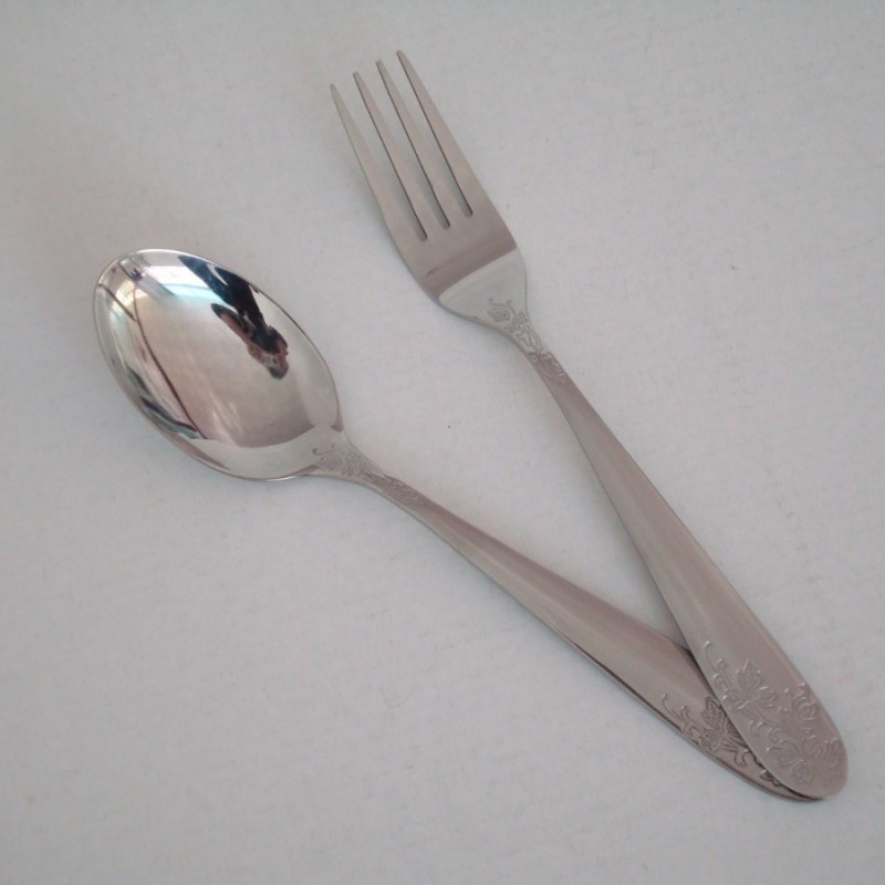 Low MOQ hotel restaurant gold spoon fork knife modern stainless steel cutlery spoon 72pcs cutlery se图4