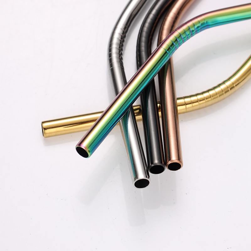 Reusable Stainless Steel Drinking Straw For Bar Family Wedding Party Restaurant图4