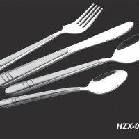 Logo custom cutlery, spanish silver cutlery, cutlery set stainless steel packed with knife fork and 